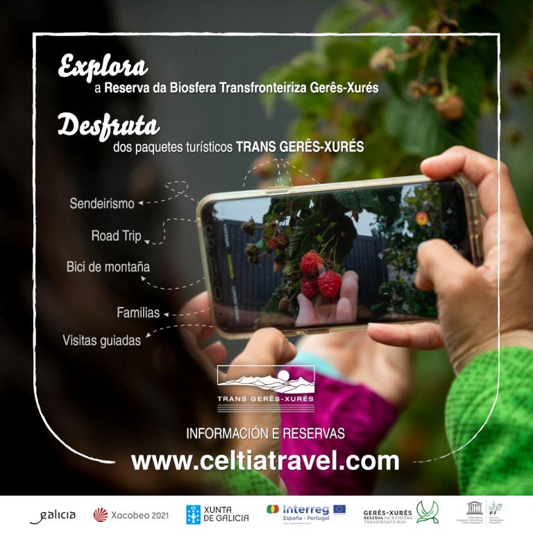 Turismo de Galicia presentou no Congreso Virtual os paquetes turísticos Trans Gerês-Xurés de experiencias activas na Reserva da Biosfera Transfronteiriza Gerês-Xurés