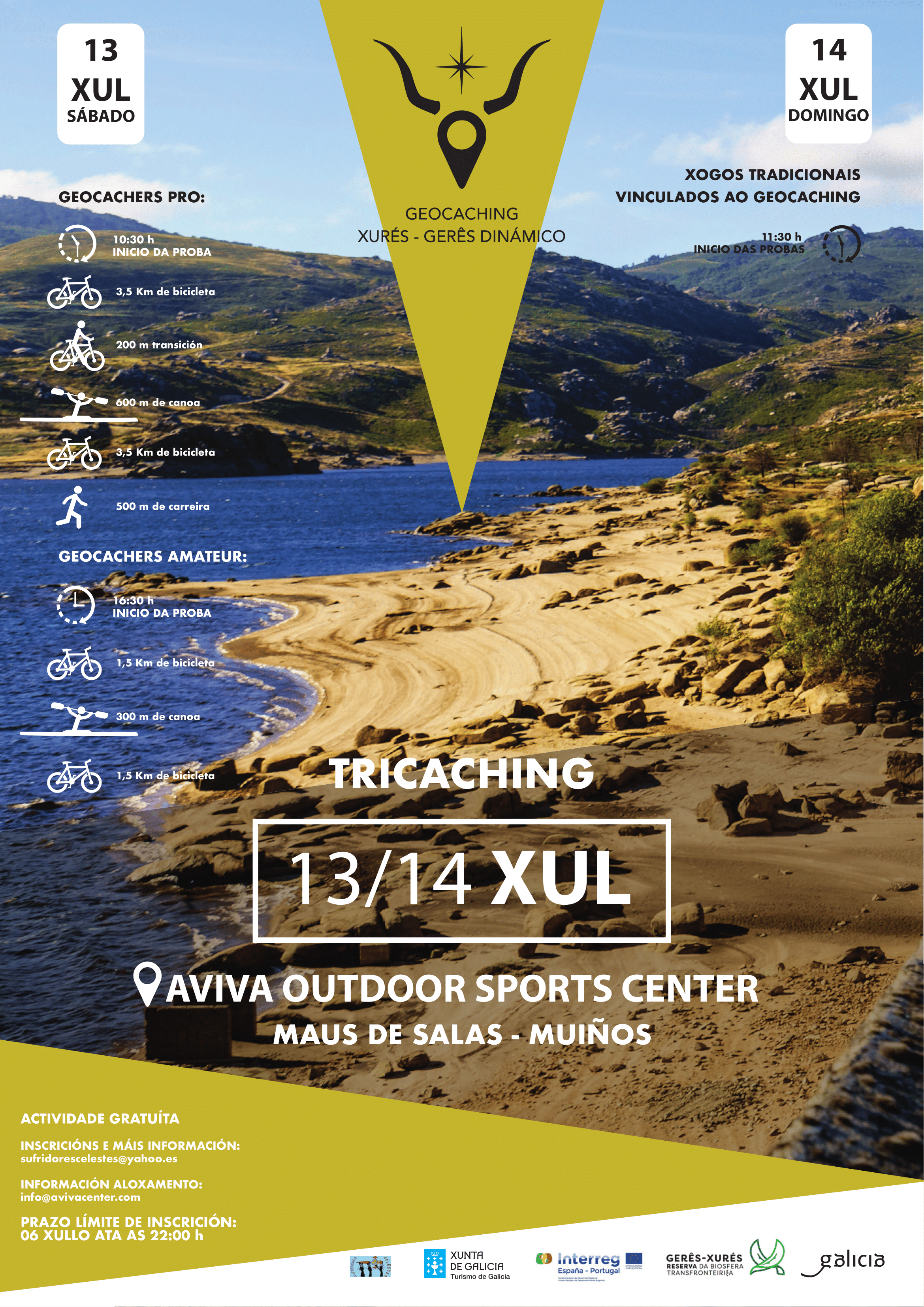 13-14 DE XULLO XORNADA TRICACHING GERÊS-XURÉS DINÁMICO EN MAUS DE SALAS (MUÍÑOS)